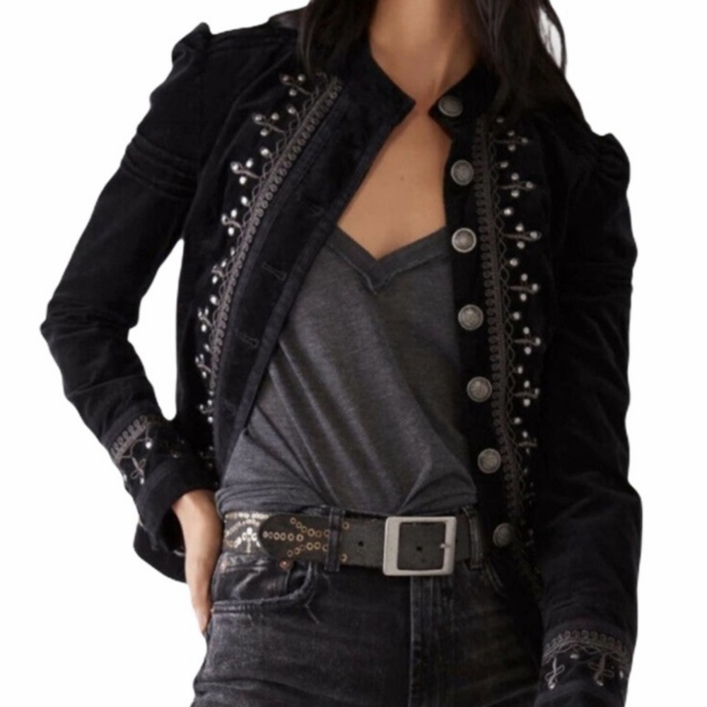 NWT Free People Maven Military Jacket